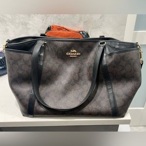 Coach Signature Canvas Baby Bag